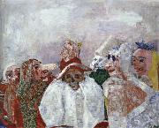 Masks Confronting Death Or Masks Mocking Death James Ensor